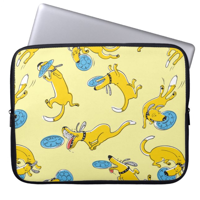 De activiteit van de klinker is  naadloos. Doodl Laptop Sleeve (Voorkant)