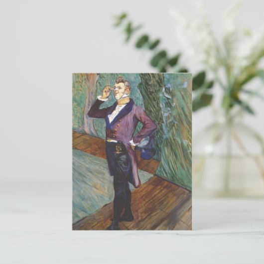 De Actor Henry Samary Briefkaart (Staand voorkant)