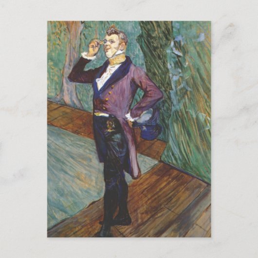 De Actor Henry Samary Briefkaart (Voorkant)