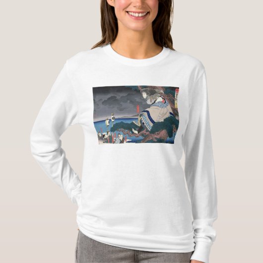 De actor Nakamura Utaemon IV T-shirt (Voorkant)