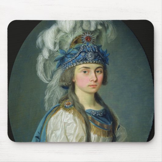 De actrice en zanger Praskovya Zhemchugova Muismat (Voorkant)