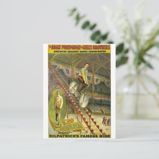 De Adam Forepaugh en verkoopt Brothers America's g Briefkaart (Staand voorkant)