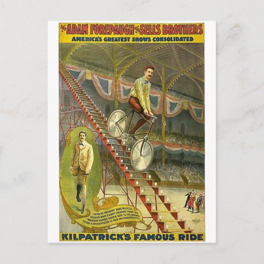 De Adam Forepaugh en verkoopt Brothers America's g Briefkaart (Voorkant)