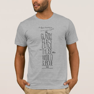 De Addams Familie Credo T-Shirt