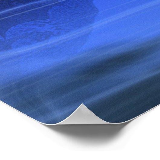 De adelaar en de waterval poster (Hoek)