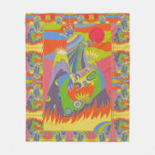 De Adelaar Fleece Deken (Voorkant)