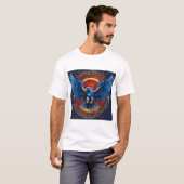 De adelaar is een symbool van moed t-shirt (Voorkant volledig)