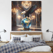 De Adelaar Is Geland I Canvas Afdruk (Insitu (Slaapkamer))