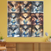 De Adelaar Is Geland IX Canvas Afdruk (Insitu (Woonkamer))