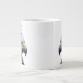 De adelaars staren grote koffiekop (Voorkant)