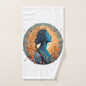 De adem - de essentie van het leven Keyring Bad Handdoek (Handdoek)