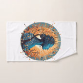 De adem - de essentie van het leven Keyring Bad Handdoek (Handdoek)