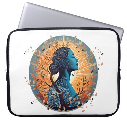 De adem – de essentie van het leven laptop sleeve (Voorkant)