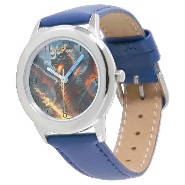 "De Adem van de Hel: De Drakenvlam" Horloge (Gekanteld)
