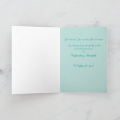 De ademhalings Gelukwensen van de Afstuderen van Kaart (Binnen)