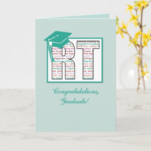 De ademhalings Gelukwensen van de Afstuderen van Kaart (Gele Bloem)