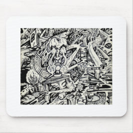 De Adept, of, een grillige Transfiguratie Muismat