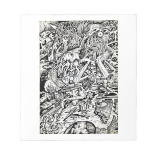 De Adept, of, een grillige Transfiguratie Notitieblok