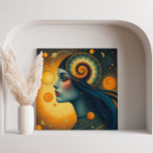 De aderen van het universum canvas afdruk