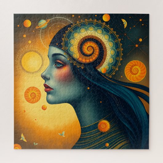 De aderen van het universum legpuzzel (Verticaal)