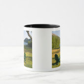 De Adirondack Chairs op het gras van de Jordaan Mok (Midden)