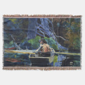 De Adirondack Guide Winslow Homer 1894 Deken (Voorkant)