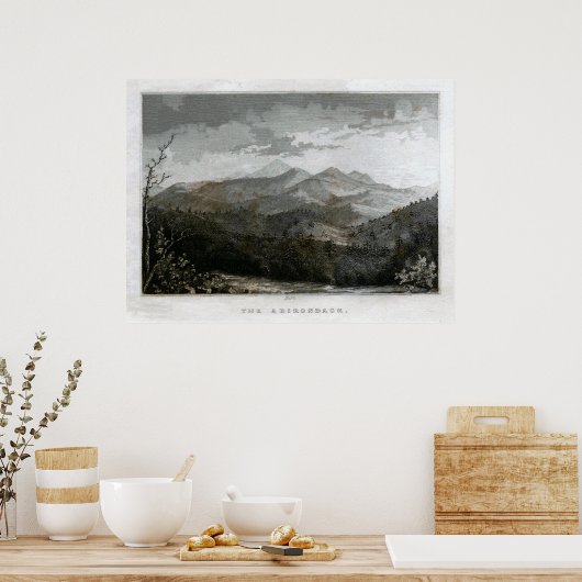 De Adirondack Poster (Keuken)