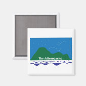 De Adirondack sterren Magneet (Voorkant / Achterkant)