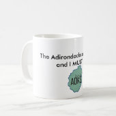 De Adirondacks bellen Mok (Voorkant links)