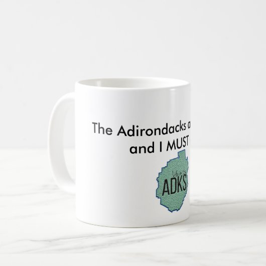 De Adirondacks bellen Mok (Voorkant links)