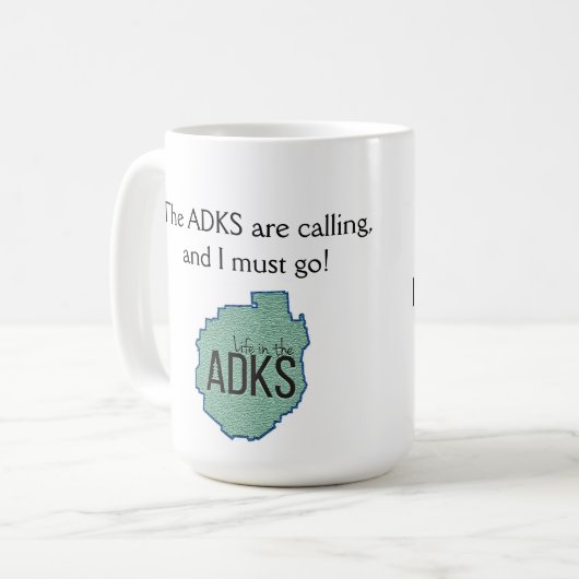 De Adirondacks roepen het Indische meer Mok (Voorkant links)