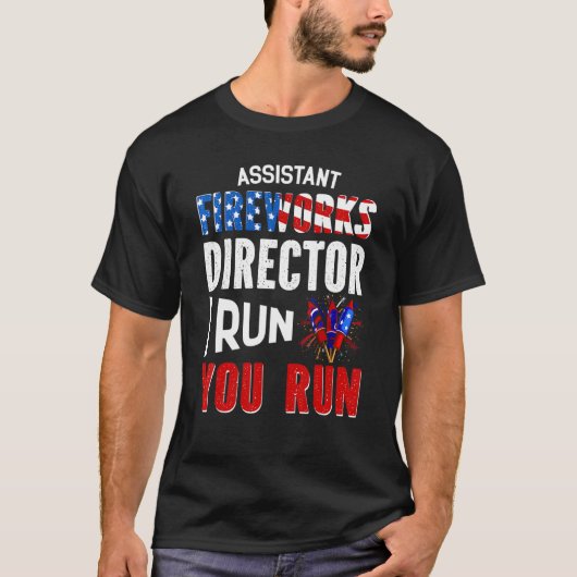 De adjunct Directeur van het Vuurwerk I leidt u 4d T-shirt (Voorkant)