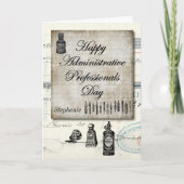 De administratieve Dag van Beroeps dankt u Douane Bedankkaart (Voorkant)