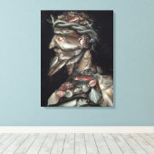 De admiraal canvas afdruk (Insitu (Houten vloer))