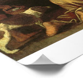 De adoratie van de schaaphersen 2 poster (Hoek)