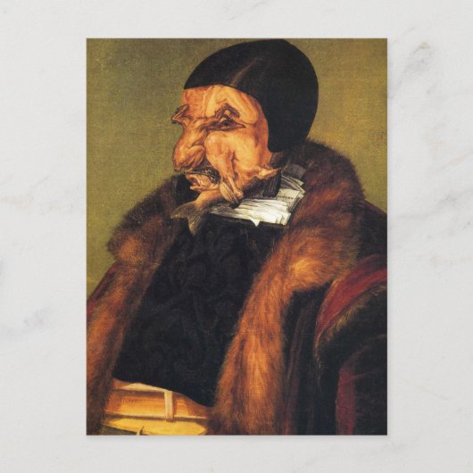 De advocaat briefkaart (Voorkant)