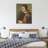De advocaat canvas afdruk (Insitu (Slaapkamer))