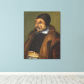 De advocaat canvas afdruk (Insitu (Houten vloer))