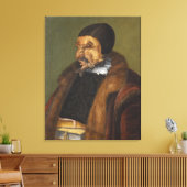 De advocaat canvas afdruk (Insitu (Woonkamer))