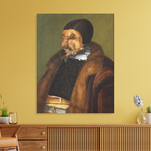 De advocaat canvas afdruk (Insitu (Woonkamer))