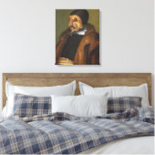 De advocaat canvas afdruk (Insitu (Slaapkamer))