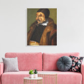 De advocaat canvas afdruk (Insitu (Woonkamer))