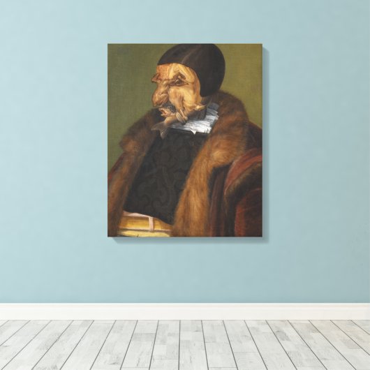 De advocaat canvas afdruk (Insitu (Houten vloer))