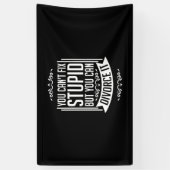 De advocaat kan het scheiden spandoek (Verticaal)