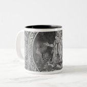 De advocaat tweekleurige koffiemok (Voorkant links)