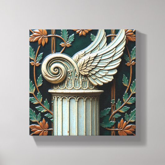 De Aeon Pilaar Canvas Afdruk (Voorkant)