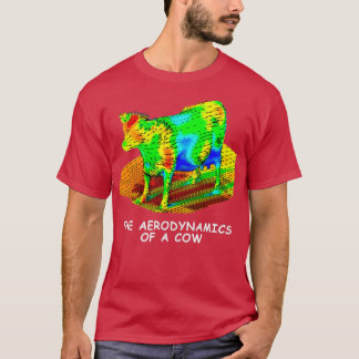 De Aerodynamiek van een Koe T-shirt