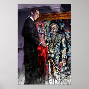 De Afbeelding van Dorian Gray Gotische Horror Kuns Poster