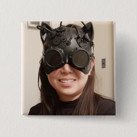 De Afbeeldingen van de vriend die kruis uw Foto's Vierkante Button 5,1 Cm (Voorkant)