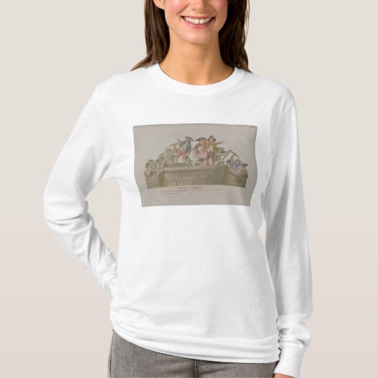 De afbraak van de Bastille, juli 1789 T-shirt (Voorkant)